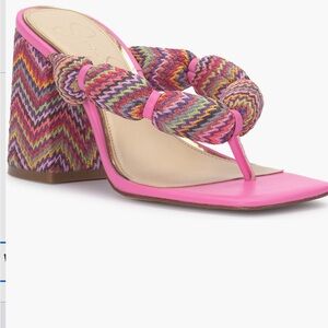 New Jessica Simpson Pink Wedge Sandals